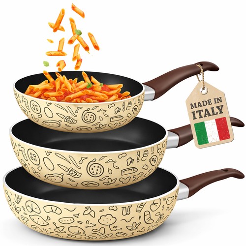 Tris padelle pastella 28 - padelle,
